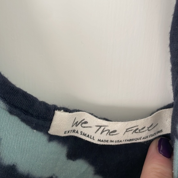 Free people navy tie dye midi - Picture 2 of 2